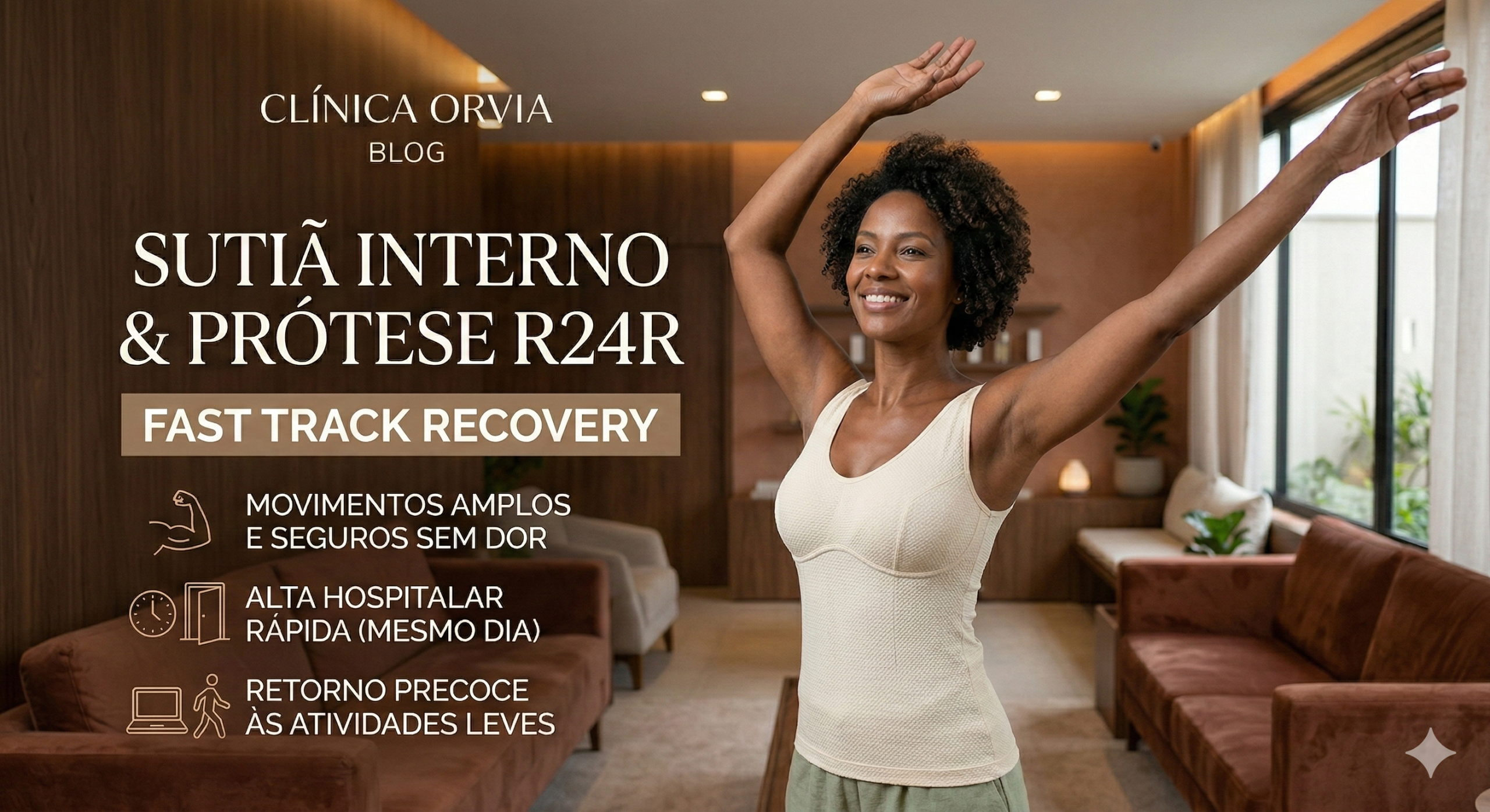 A técnica do Sutiã Interno atua como uma trava de segurança estrutural, impedindo que a prótese de silicone escorregue com o passar dos anos.